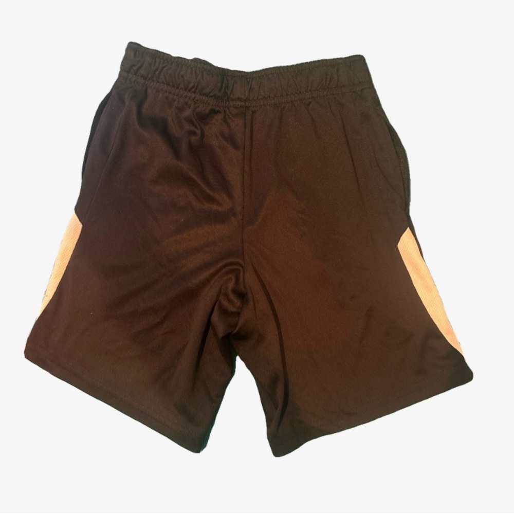 Jumping Beans Black and Orange Kids Shorts